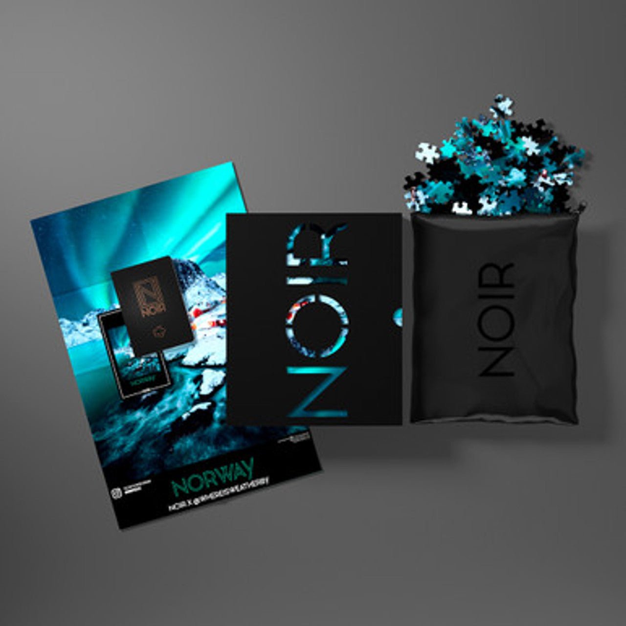 Norway NOIR Collection 500 piezas | Buffalo Games - Con T de Tlacuache - Buffalo Games