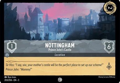 Nottingham - Prince John's Castle (Non - foil) - Con T de Tlacuache - Ravensburger