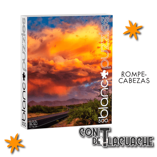 Nubes Del Desierto (500 pzs) Blanc Collection | Buffalo Games - Con T de Tlacuache - Buffalo Games