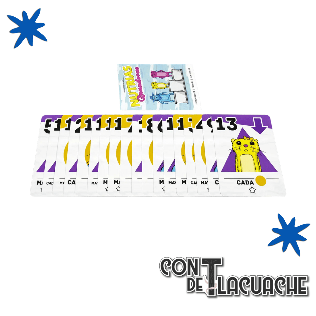 Nutrias Ganadoras | Salt & Pepper Games - Con T de Tlacuache - Con T de Tlacuache