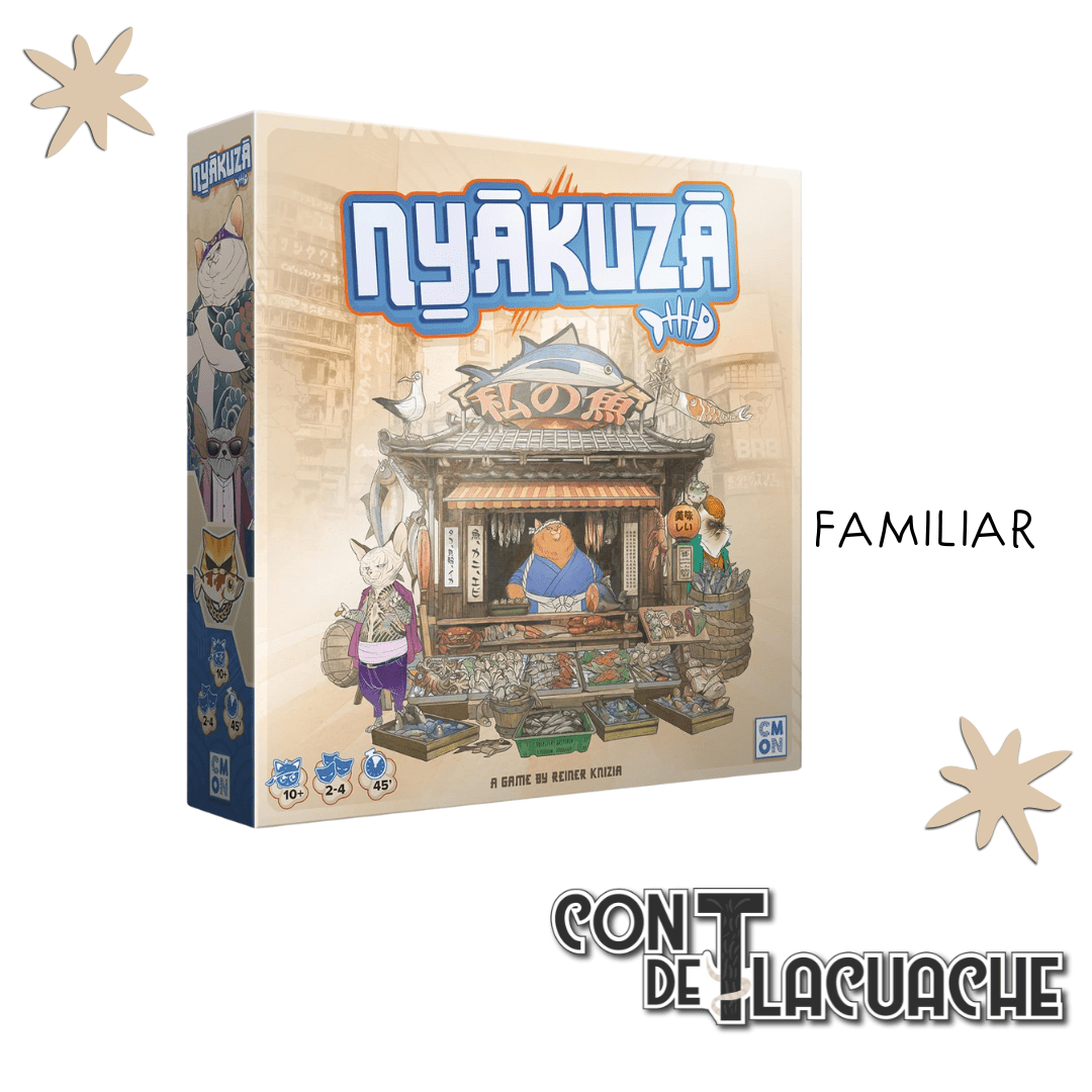 Nyakuza | Asmodee - Con T de Tlacuache - Con T de Tlacuache