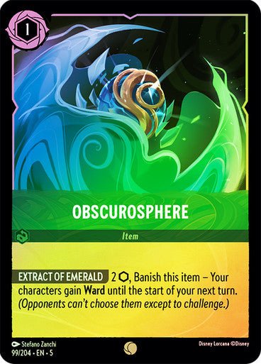 Obscurosphere (Cold Foil ) - Con T de Tlacuache - Ravensburger