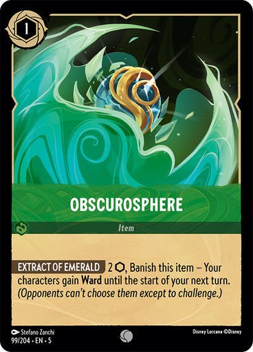 Obscurosphere (Non - foil ) - Con T de Tlacuache - Ravensburger