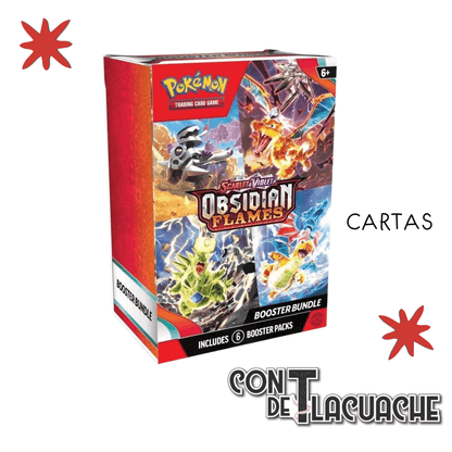 Obsidian Flames Booster Bundle | Pokemon - Con T de Tlacuache - Con T de Tlacuache