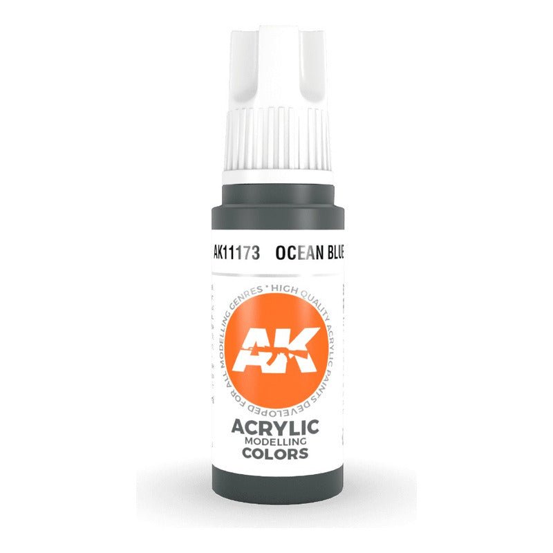 Ocean Blue 17Ml | Ak Interactive - Con T de Tlacuache - AK Interactive