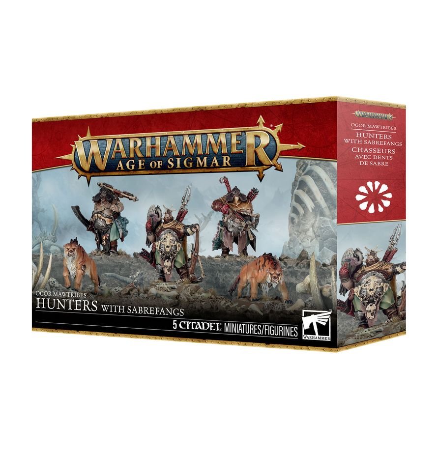 Ogor Mawtribes: Hunters with Sabrefangs | Games Workshop - Con T de Tlacuache - Games Workshop