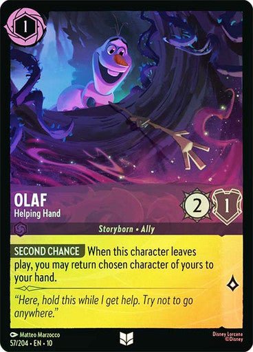 Olaf (Cold Foil) - Con T de Tlacuache - Ravensburger