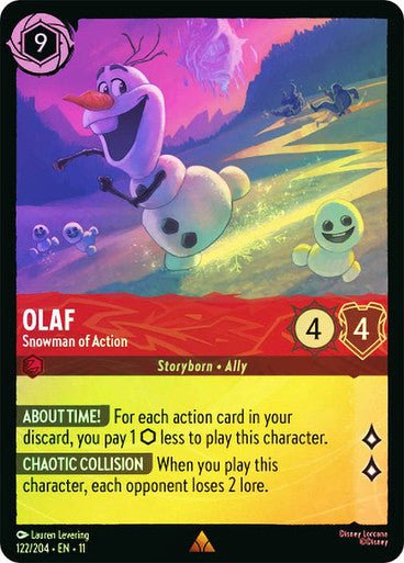 Olaf (Cold Foil) | Ravensburger - Con T de Tlacuache - Ravensburger
