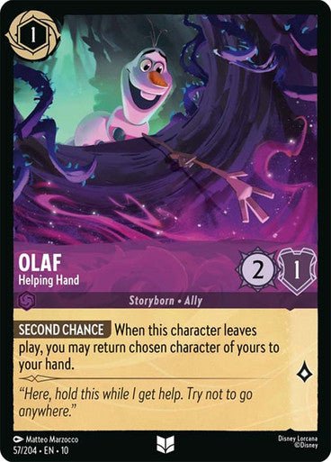 Olaf (Non - foil) - Con T de Tlacuache - Ravensburger