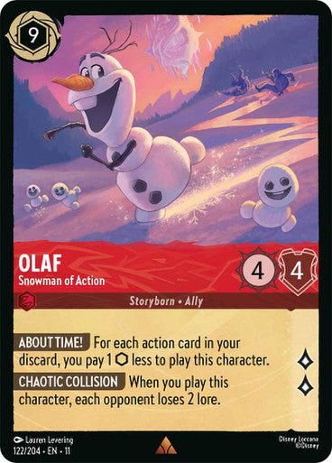 Olaf (Non - foil) | Ravensburger - Con T de Tlacuache - Ravensburger
