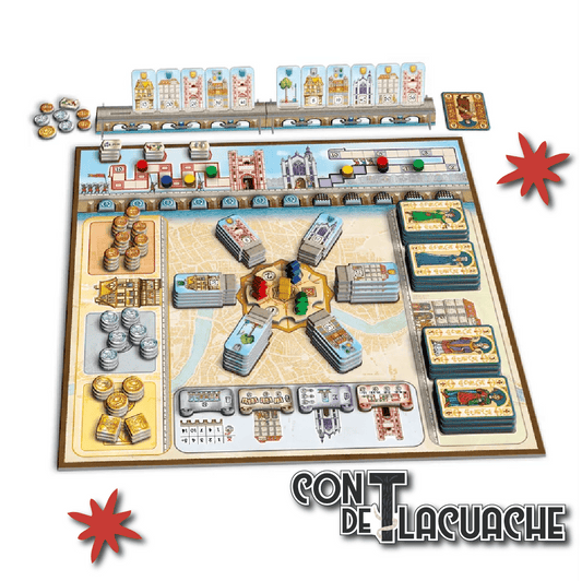 Old London Bridge | Queen Games - Con T de Tlacuache - Queen Games