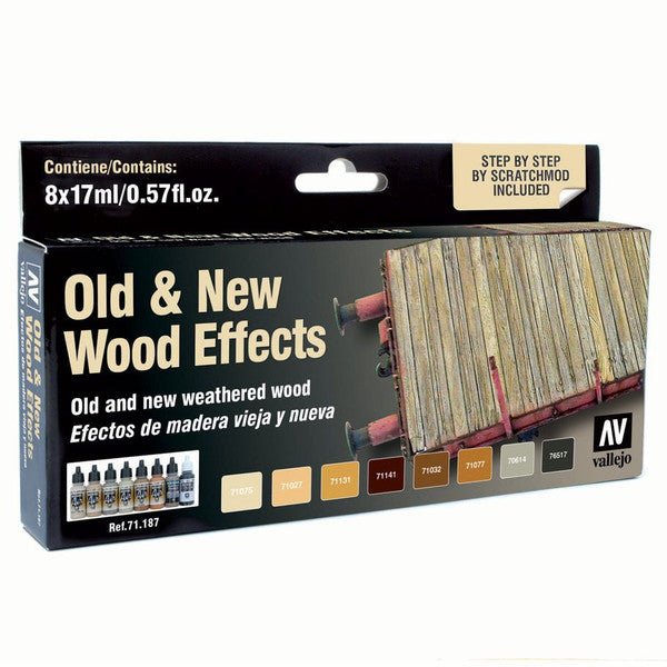 Old & New Wood (8) Kit | Vallejo - Con T de Tlacuache - The Army Painter