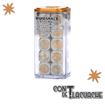 Old World - Dwarfen Mountain Holds Dice | Games Workshop - Con T de Tlacuache - Games Workshop