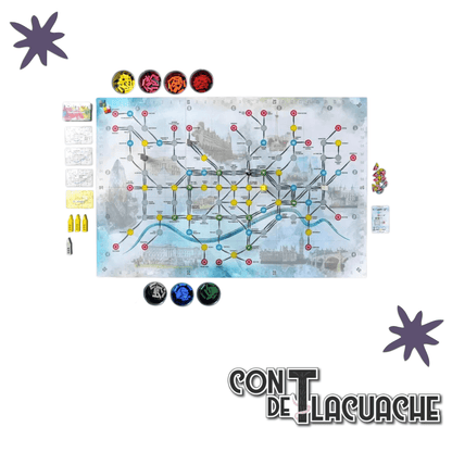 On the Underground: London/Berlin 2E | LudiCreations - Con T de Tlacuache - Con T de Tlacuache
