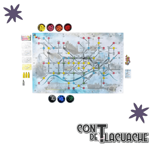 On the Underground: London/Berlin 2E | LudiCreations - Con T de Tlacuache - Con T de Tlacuache