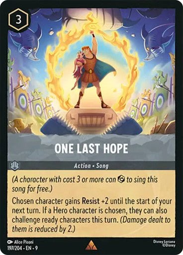 One Last Hope (Non - foil) - Con T de Tlacuache - Ravensburger