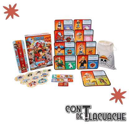 One Piece Luffy Bento Panic Board Game | KESS ENTERTAINMENT - Con T de Tlacuache - Con T de Tlacuache