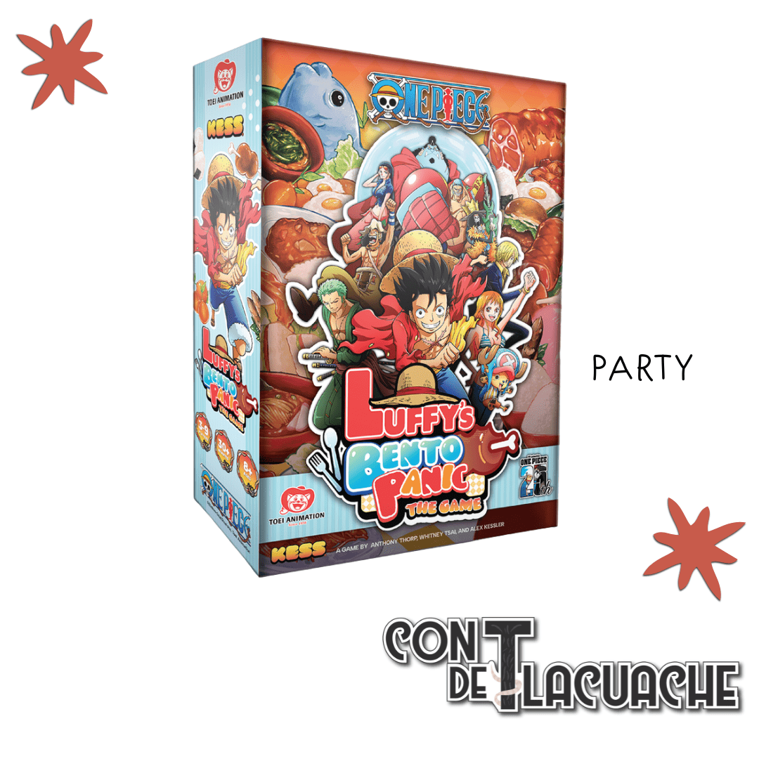 One Piece Luffy Bento Panic Board Game | KESS ENTERTAINMENT - Con T de Tlacuache - Con T de Tlacuache