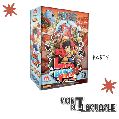 One Piece Luffy Bento Panic Board Game | KESS ENTERTAINMENT - Con T de Tlacuache - Con T de Tlacuache