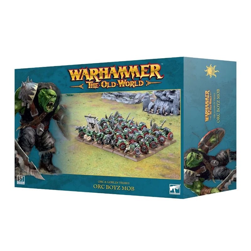 ORC & GOBLIN TRIBES ORC BOYZ MOB | Games Workshop - Con T de Tlacuache - Games Workshop
