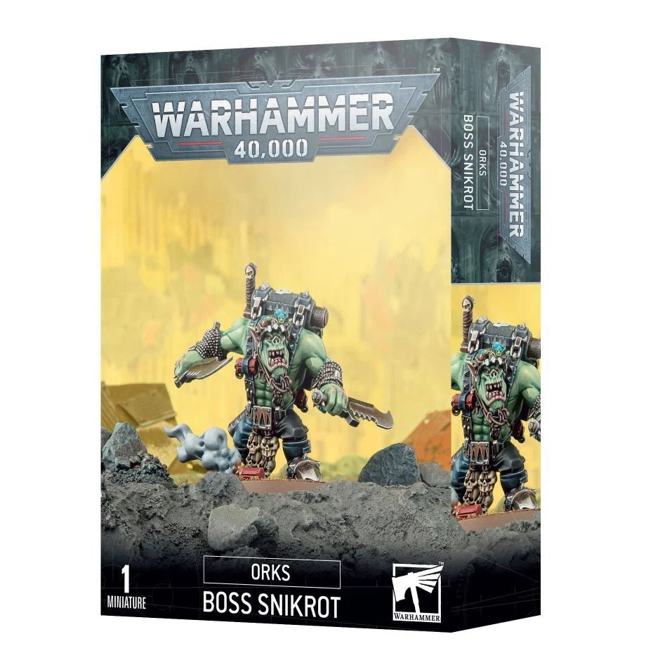 Orks Boss Snikrot | Games Workshop - Con T de Tlacuache - Games Workshop