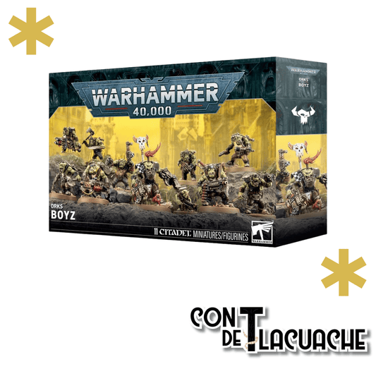 Orks: Boyz (2026) | Games Workshop - Con T de Tlacuache - Games Workshop