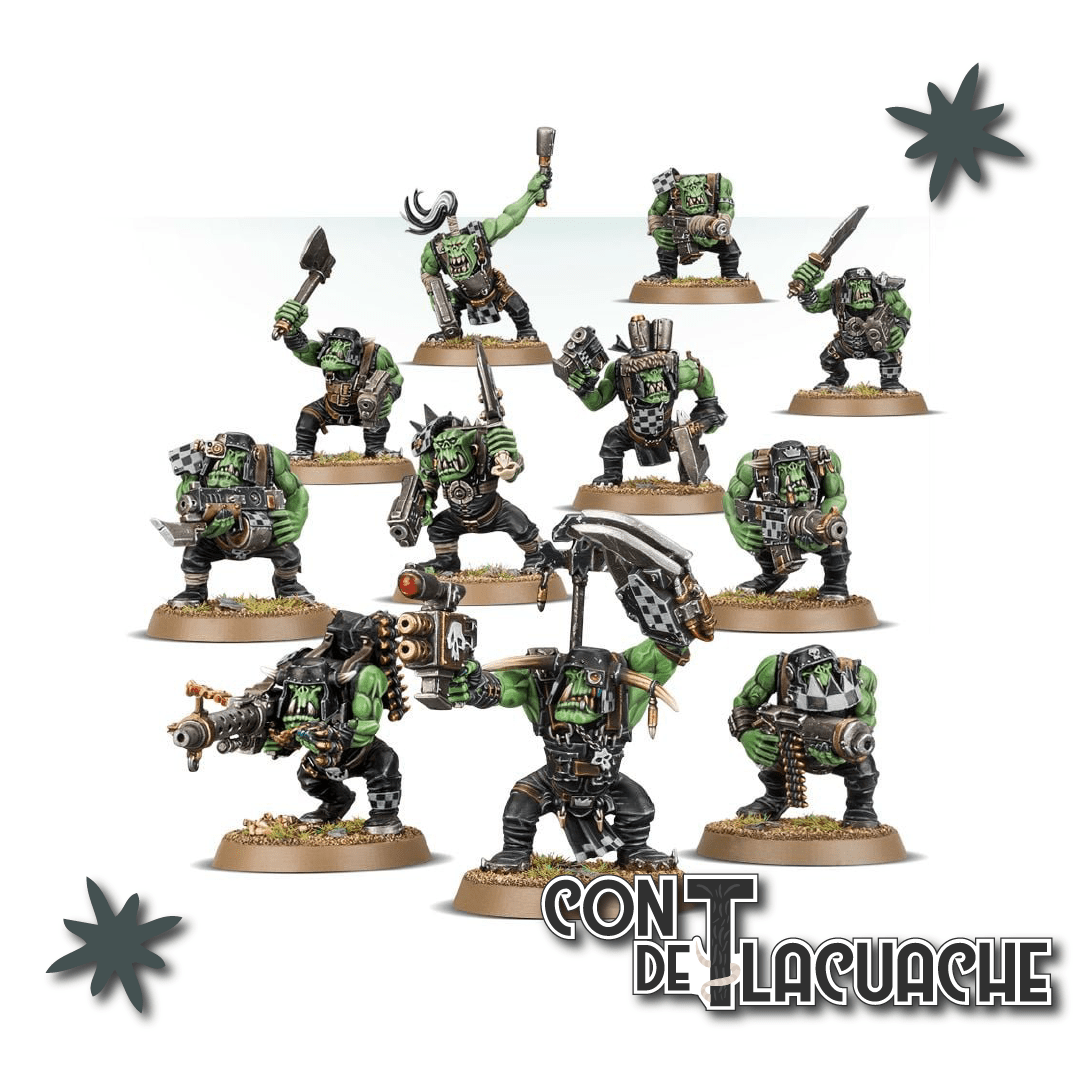 Orks Boyz | Games Workshop - Con T de Tlacuache - Games Workshop