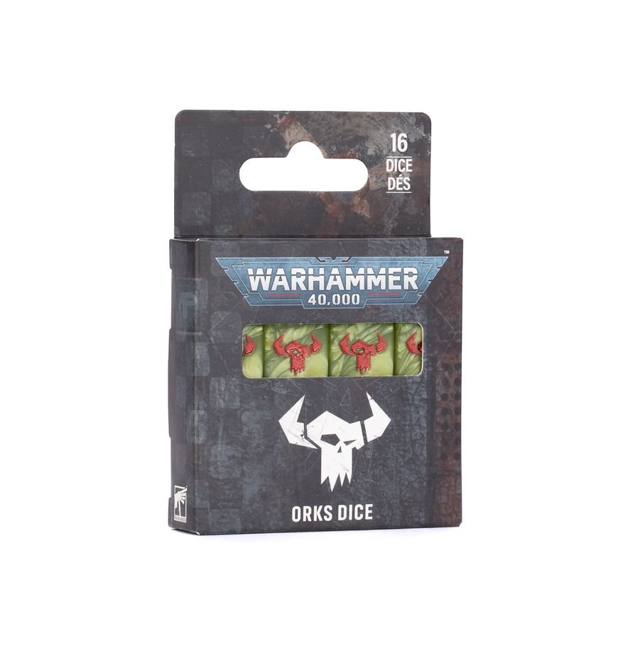 Orks Dice (2026) - Con T de Tlacuache - Games Workshop