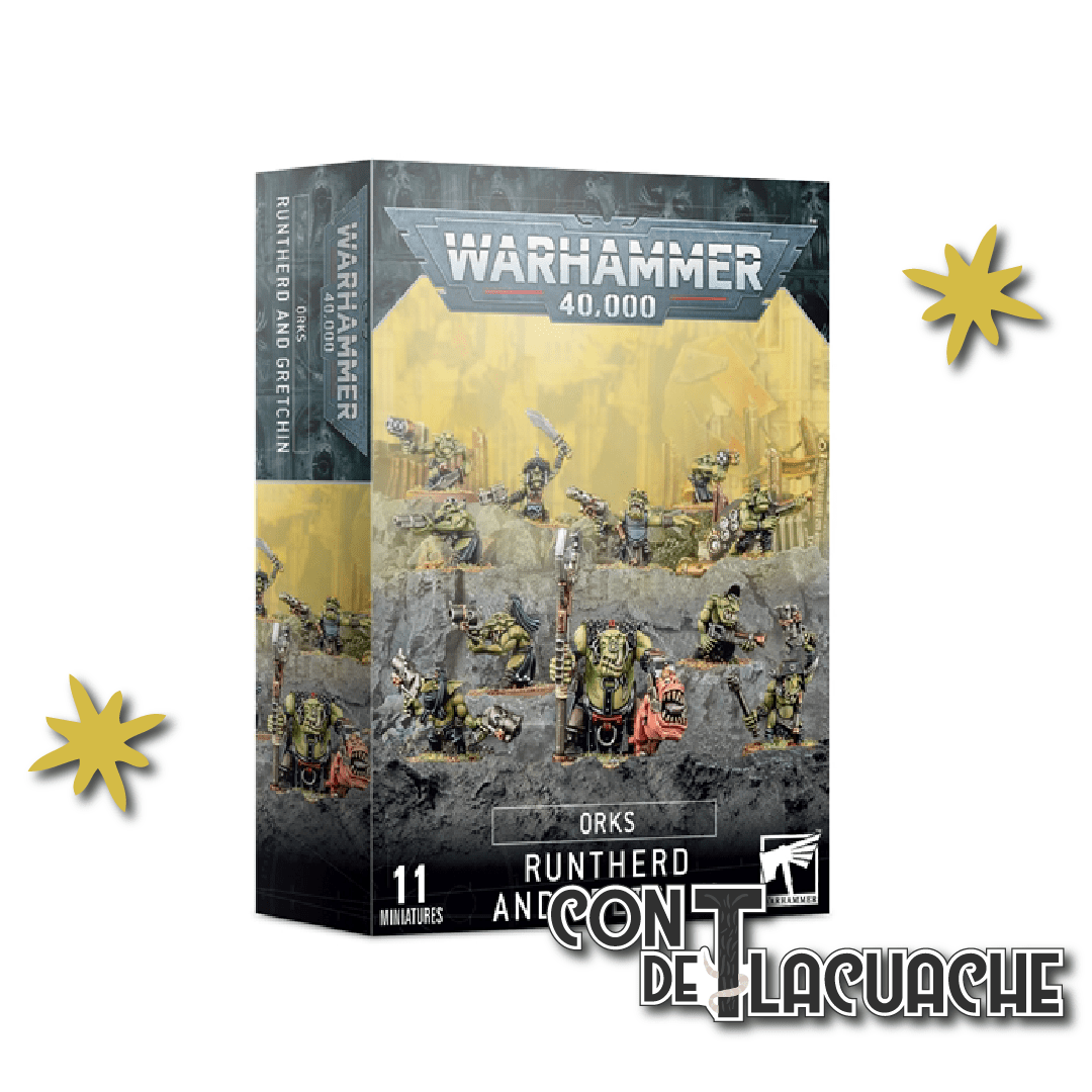 Orks Runtherd And Gretchin | Games Workshop - Con T de Tlacuache - Games Workshop
