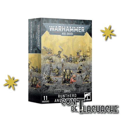 Orks Runtherd And Gretchin | Games Workshop - Con T de Tlacuache - Games Workshop