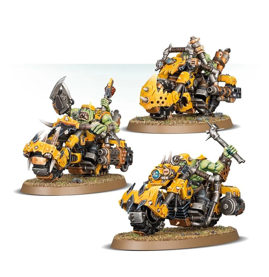 Orks Warbikers | Games Workshop - Con T de Tlacuache - Games Workshop