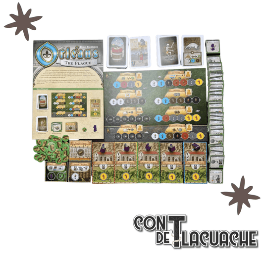 Orleans: The Plague Exp | dlp games - Con T de Tlacuache - Con T de Tlacuache
