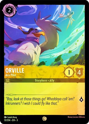 Orville - Ace Pilot (Cold Foil) - Con T de Tlacuache - Ravensburger