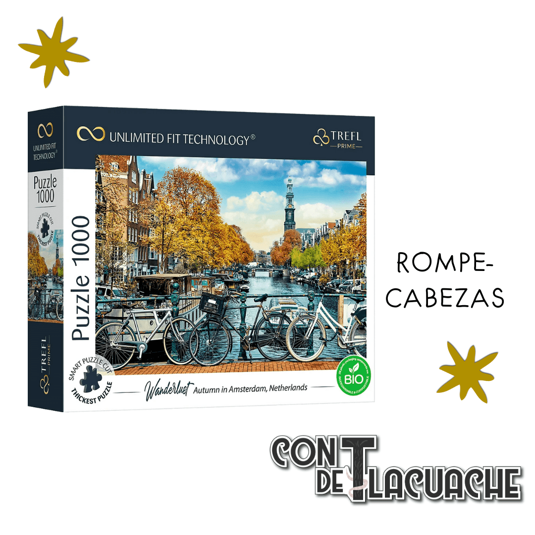 Otoño en Ansterdam (1000 pzas) | Trefl - Con T de Tlacuache - Trefl