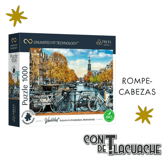 Otoño en Ansterdam (1000 pzas) | Trefl - Con T de Tlacuache - Trefl