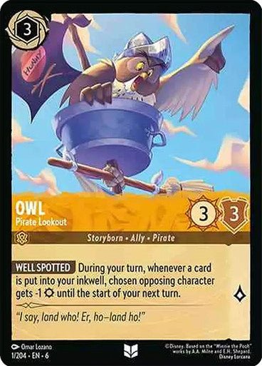Owl - Pirate Lookout ( Non - foil ) - Con T de Tlacuache - Ravensburger
