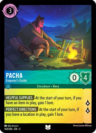 Pacha - Emperor's Guide (Cold Foil ) - Con T de Tlacuache - Ravensburger