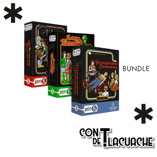 Pack Cryptozoic (Busquemos Tesoros, No Hables con Extraños e Invoquemos Demonios) - Con T de Tlacuache - Con T de Tlacuache