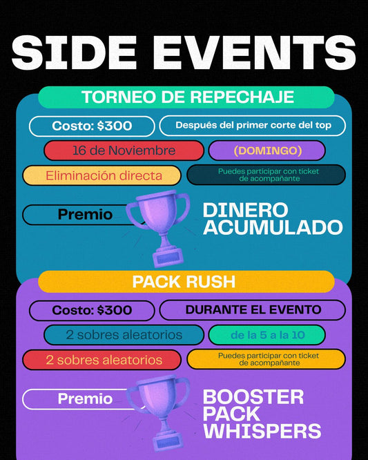 Pack Rush Tormenta tinta - Con T de Tlacuache - Con T de Tlacuache