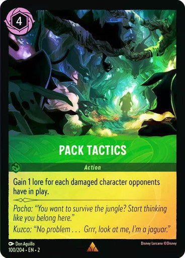 Pack Tactics (Cold Foil) - Con T de Tlacuache - Ravensburger