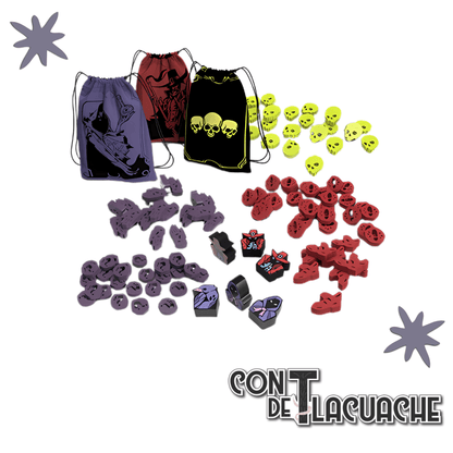 Pagan: Fate of Roanoke Wooden Token Kit | Capstone Games - Con T de Tlacuache - Con T de Tlacuache