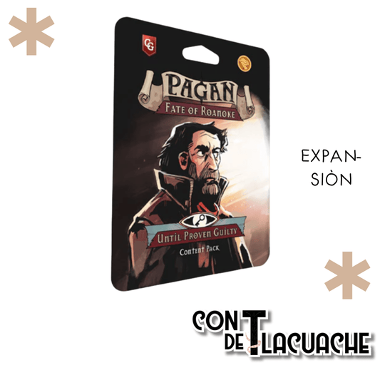 Pagan Until Proven Guilty Expansion | Capstone Games - Con T de Tlacuache - Con T de Tlacuache