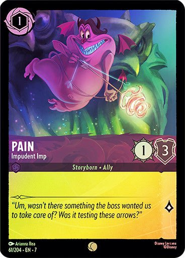 Pain - Impudent Imp (Cold Foil) - Con T de Tlacuache - Ravensburger