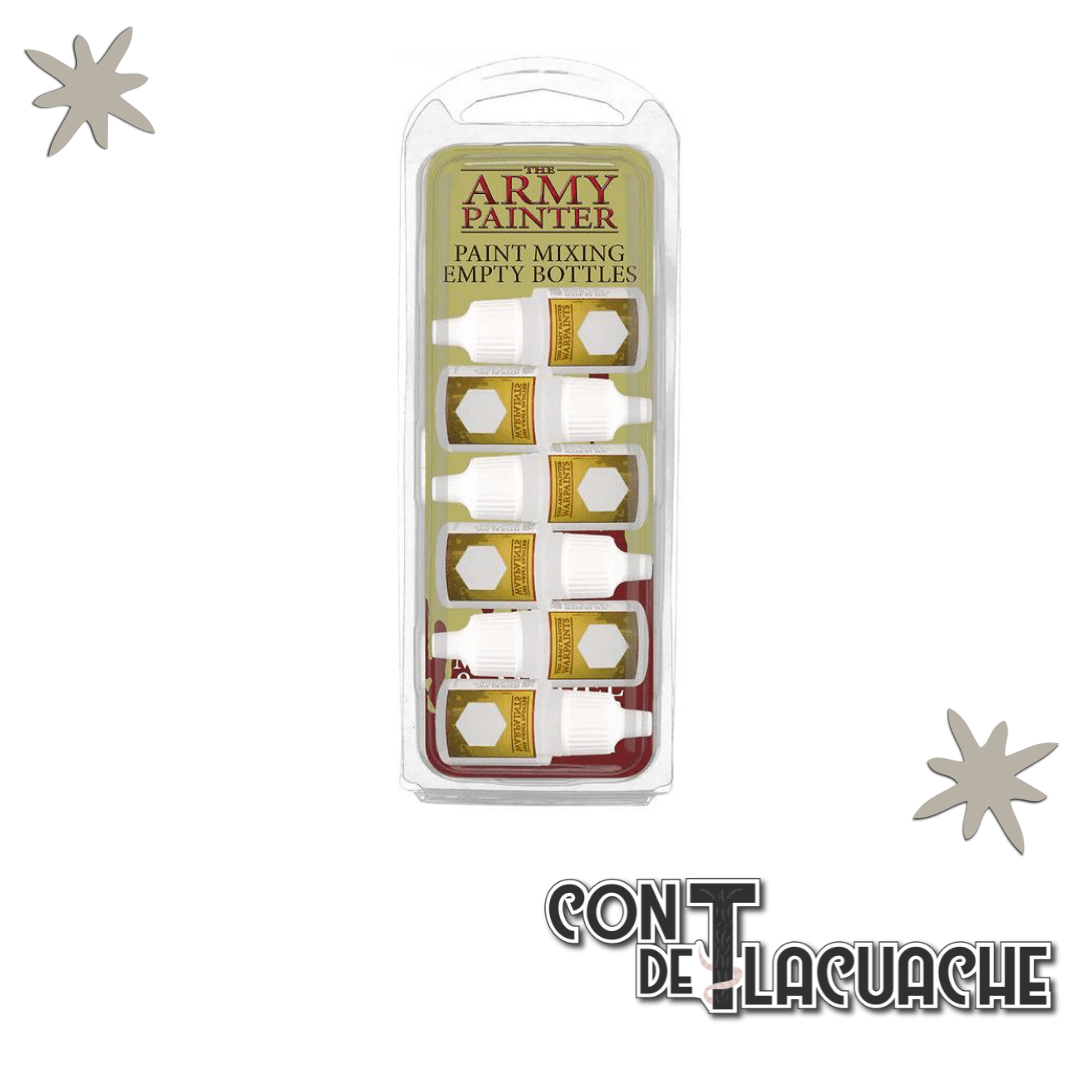 Paint Mixing Empty Bottles | The Army Painter - Con T de Tlacuache - The Army Painter