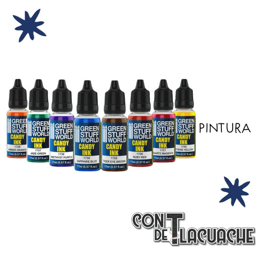 Paint Set - Candy Inks (Box X8) | Green Stuff World - Con T de Tlacuache - Green Stuff World