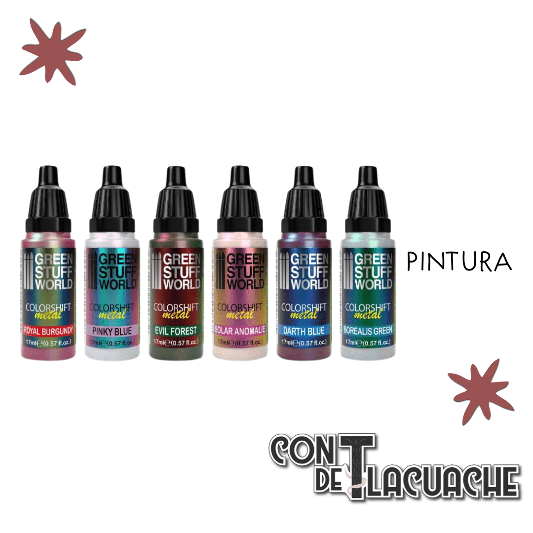 Paint Set - Colorshift Chamaleon 3 (Box X6) | Green Stuff World - Con T de Tlacuache - Green Stuff World