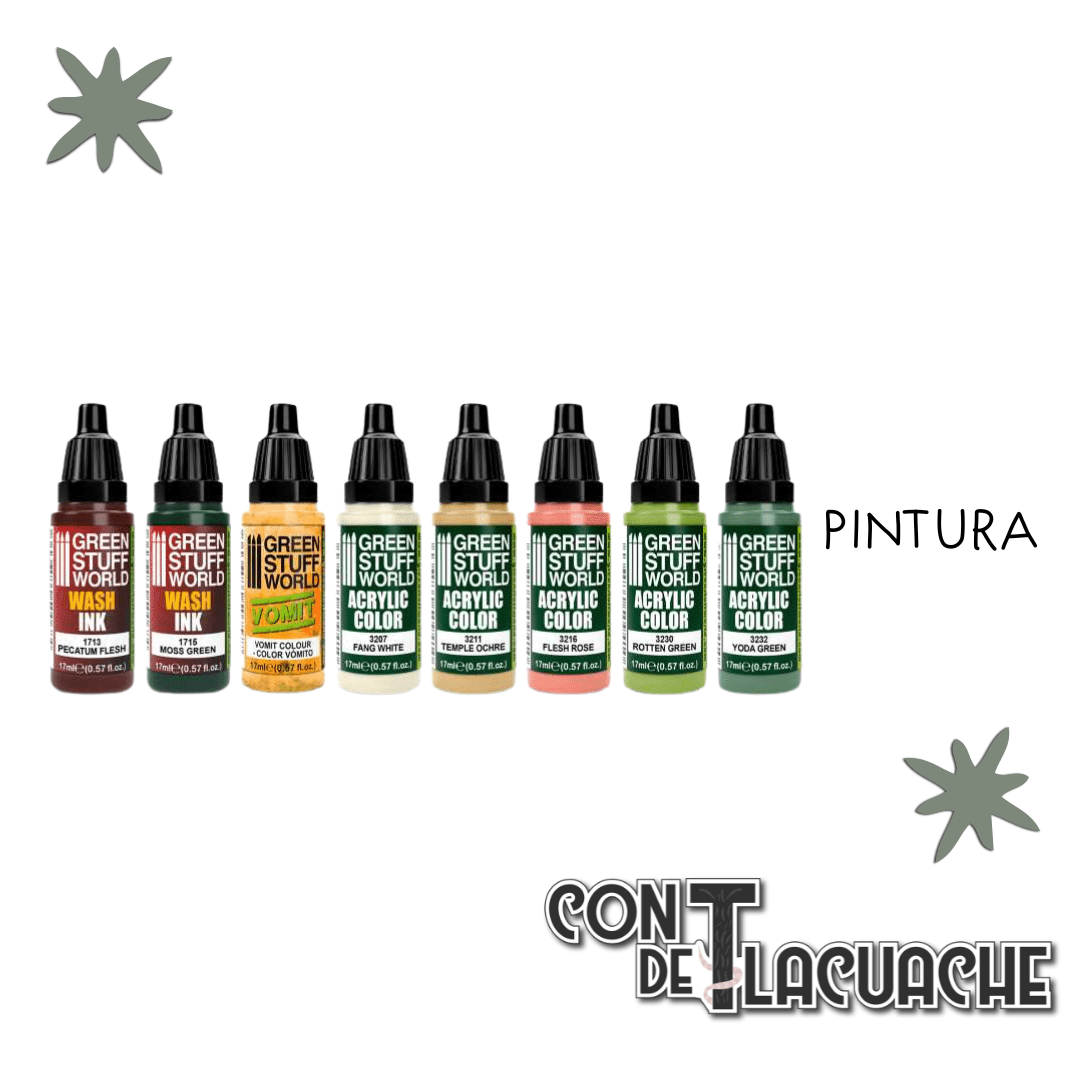 Paint Set - Pestilence (Box X8) | Green Stuff World - Con T de Tlacuache - Green Stuff World