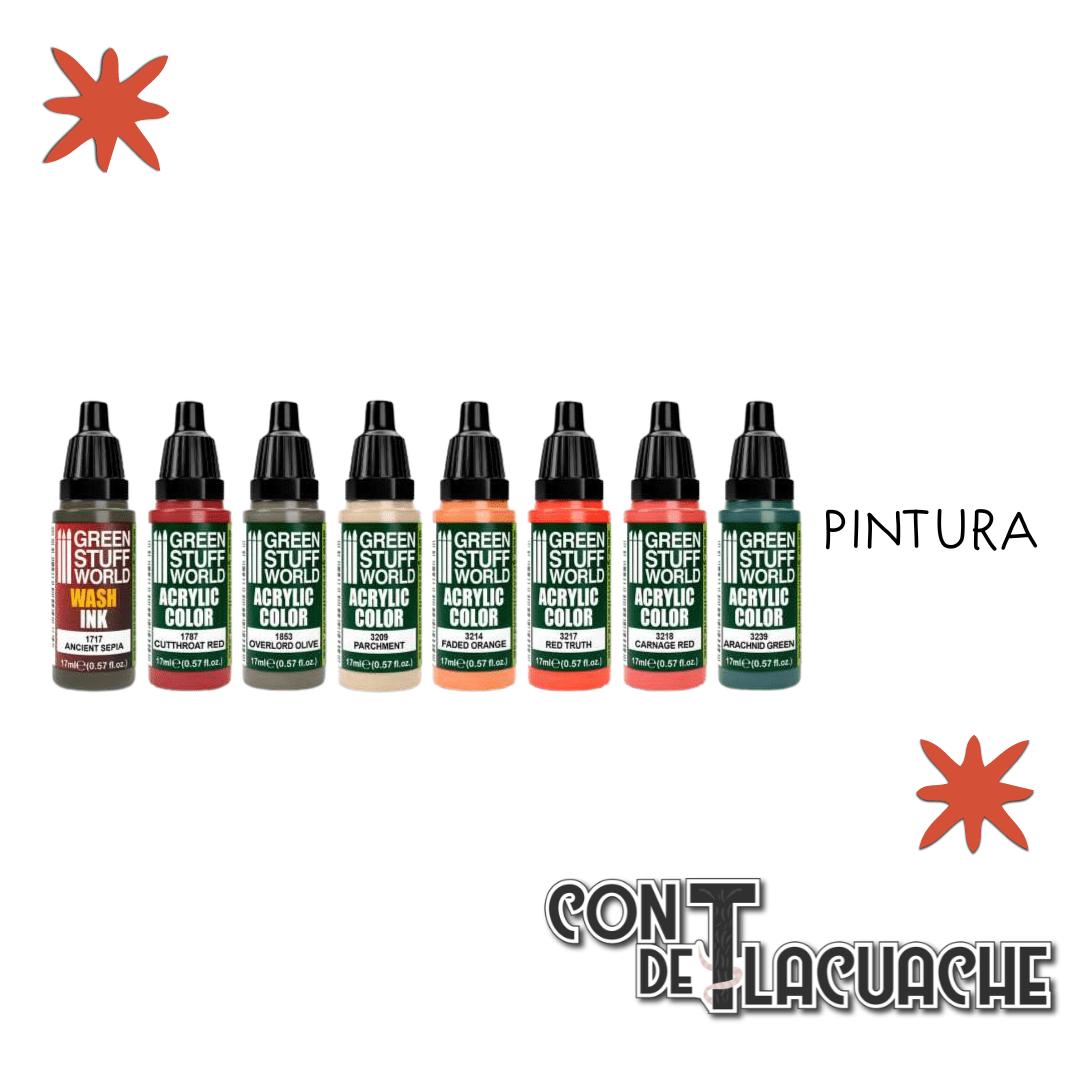 Paint Set - Skulls & Blood (Box X8) | Green Stuff World - Con T de Tlacuache - Green Stuff World