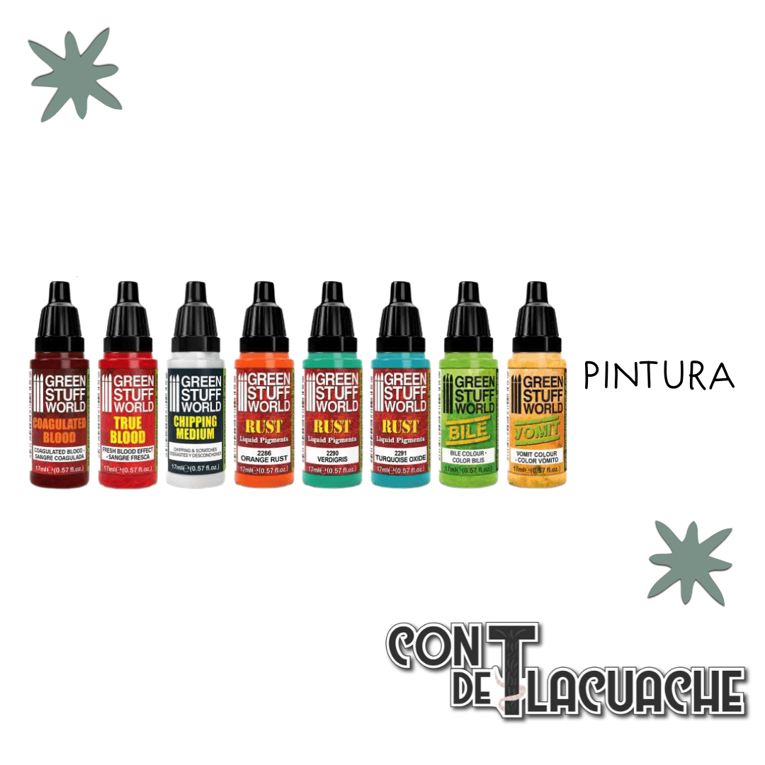 Paint Set - Special Effects Vol.1 (Box X8) | Green Stuff World - Con T de Tlacuache - Green Stuff World