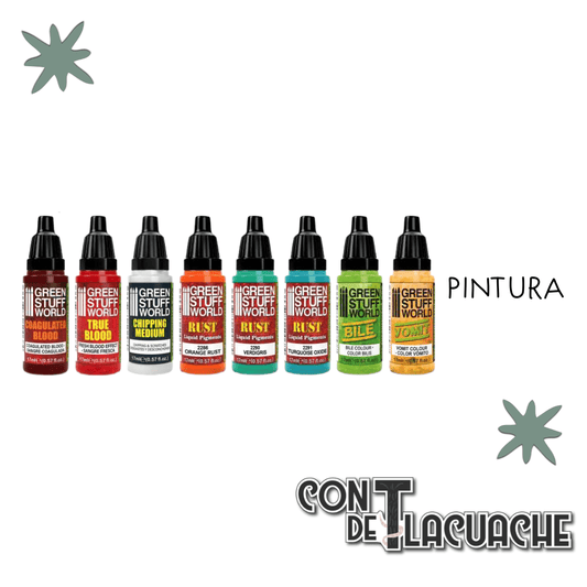 Paint Set - Special Effects Vol.1 (Box X8) | Green Stuff World - Con T de Tlacuache - Green Stuff World